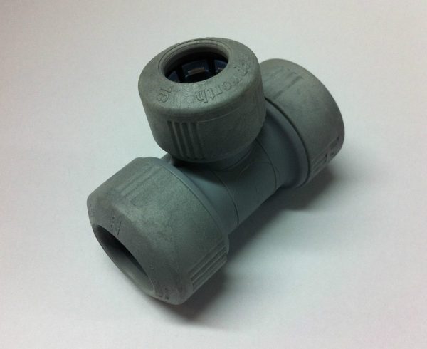 Hep2o TEE, CTR & END REDUCED, 22MM X 18MM X 18MM 1