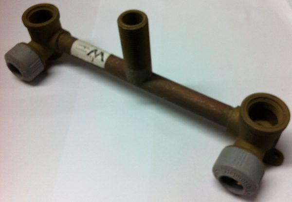 Hep2o INLINE TAP ASSEMBLY, 200MM CENTRE 1